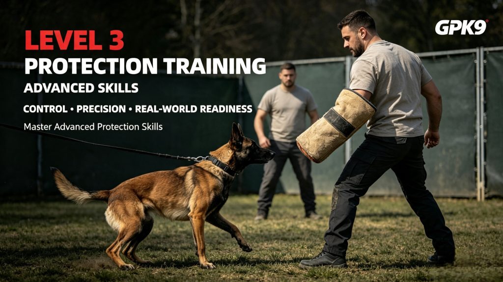 Level 3 protection dog training