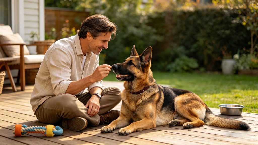 Bonding With Protection Dogs