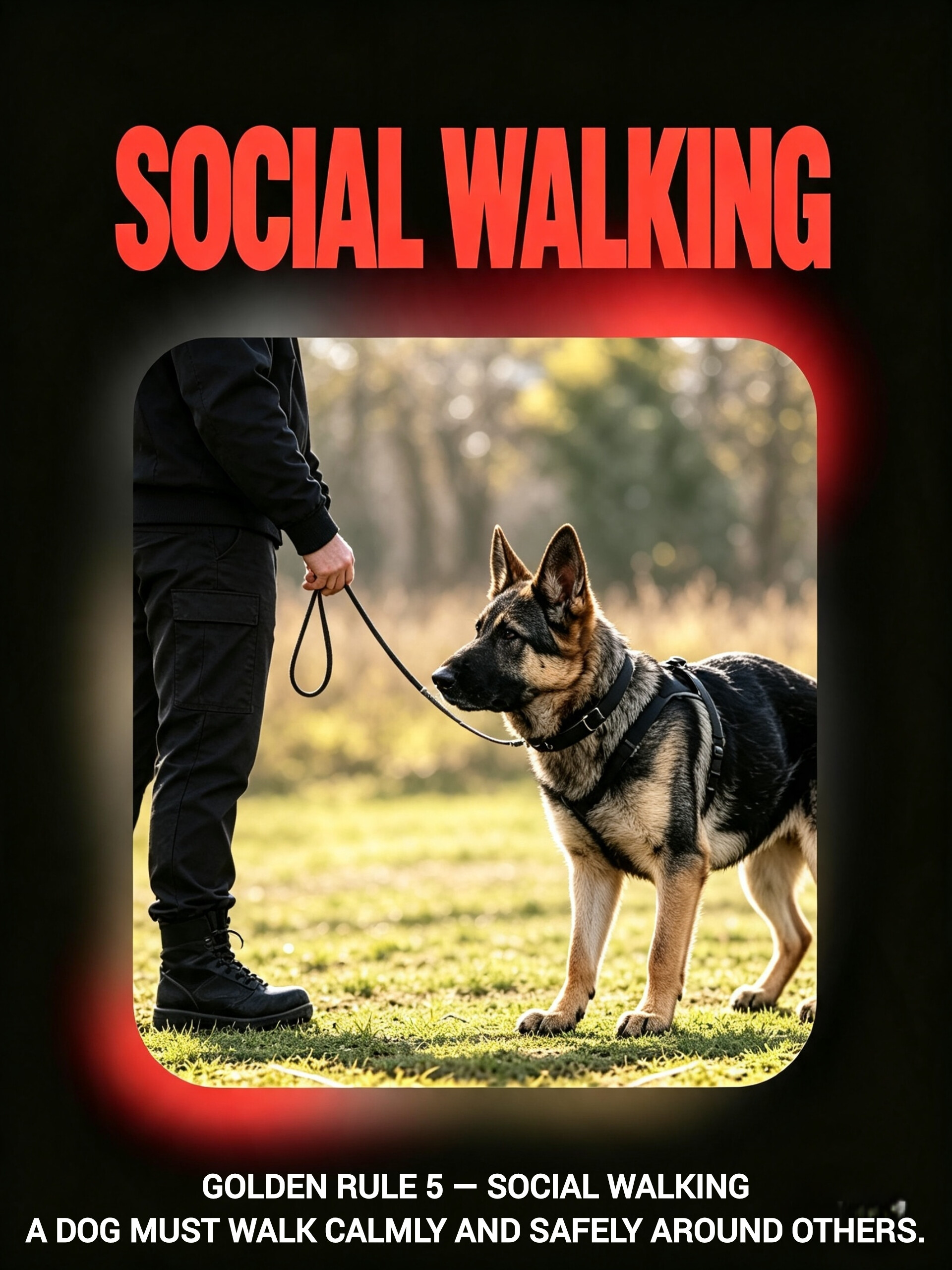 GOLDEN RULE FIVE: SOCIAL WALKING