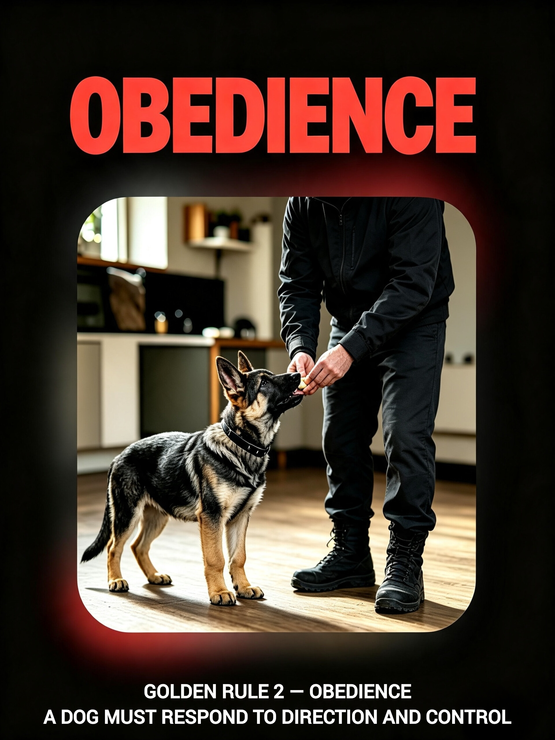 GOLDEN RULE TWO: OBEDIENCE