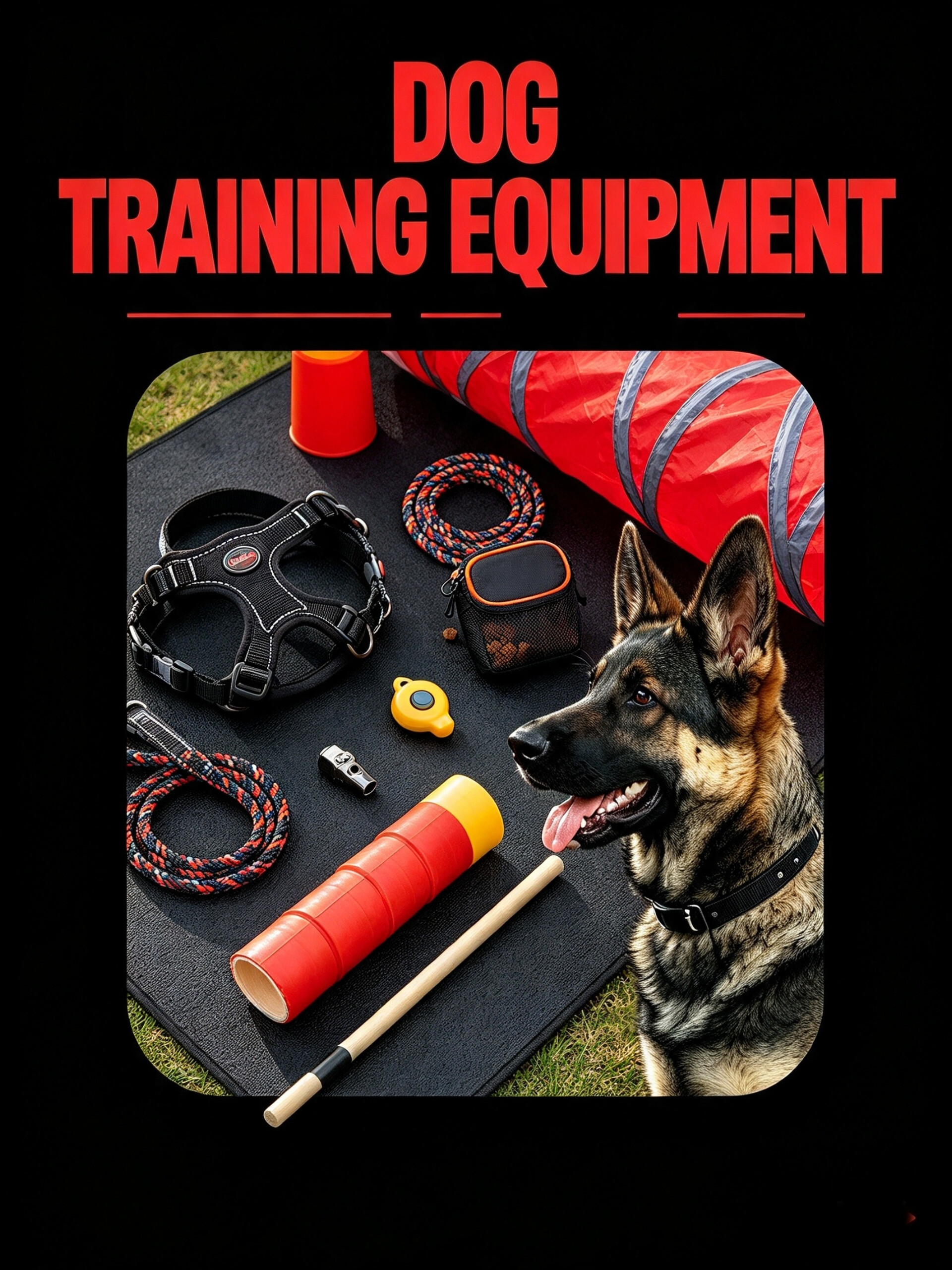 DOG TRAINING EQUIPMENT