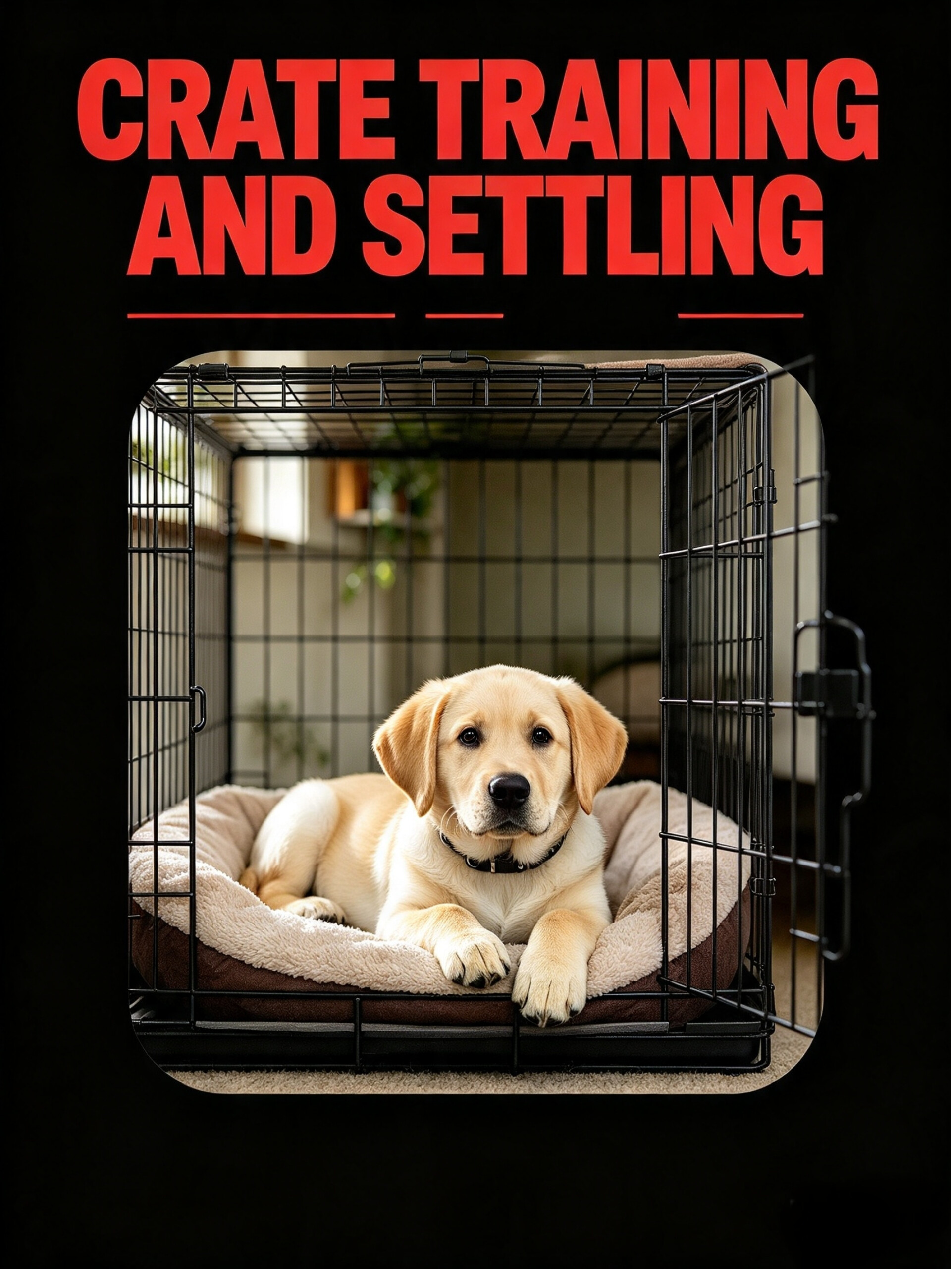 CRATE TRAINING AND SETTLING