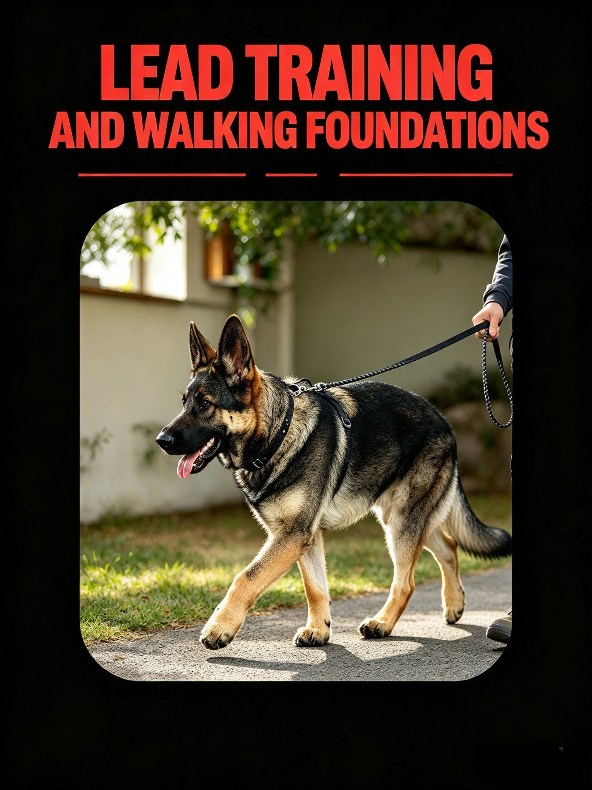 LEAD TRAINING AND WALKING FOUNDATIONS